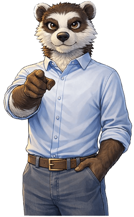 Badger Pointing