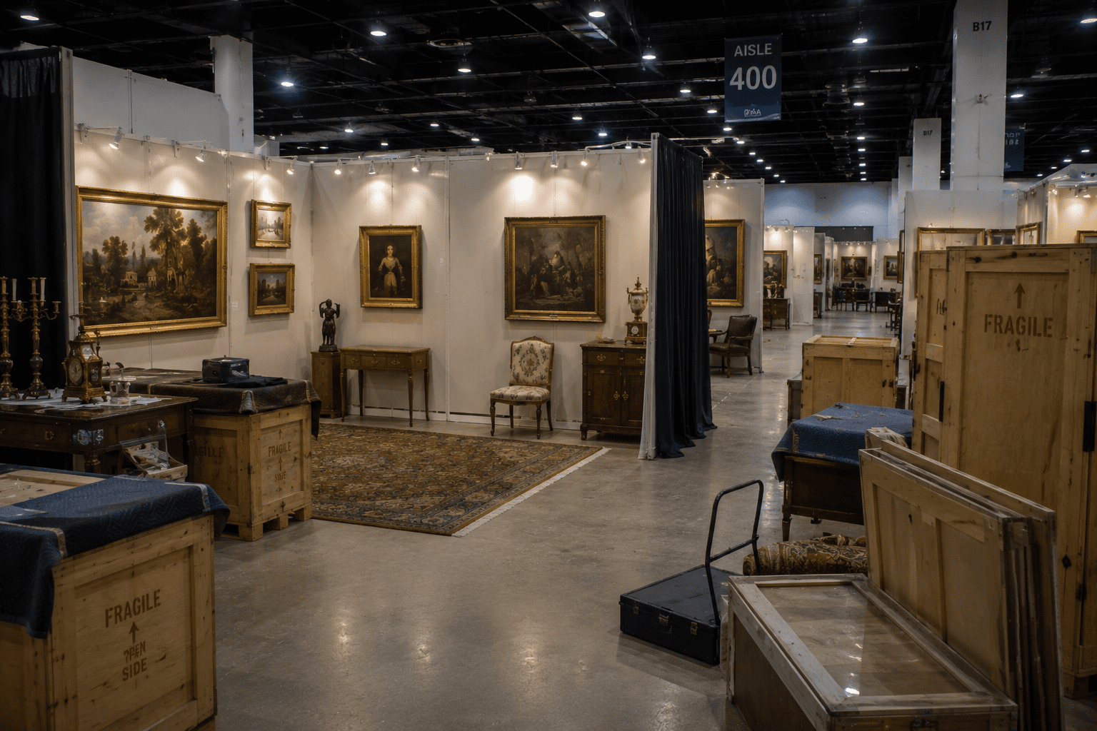 traveling art – antique valuables Art & Antiques protection during traveling exhibitions.